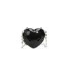 Acrylic Mini Love Bag Sweet and Fashion Transparent Chain Crossbody Bag Small Wallet Bag
