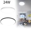 Ceiling 24w Led Lights Cool White Flush Mount Lamp Bedroom Bathroom Kitchen