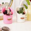 Desktop Trash Can Cute Mini Cleaning Sausage Lips Small Brush Funny Wastebasket with Trash Bin