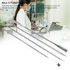 4Pcs Laboratory Spatula Set 304 Stainless Steel Micro Spoon for Mixing with Storage Bag