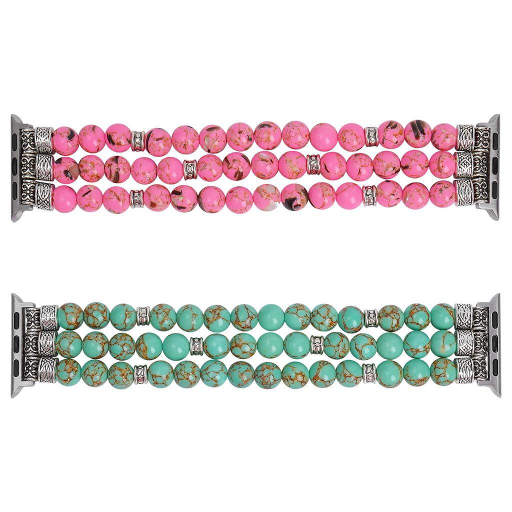 Beaded Bracelet Strap for Apple Watch - Cross-Border Bestseller