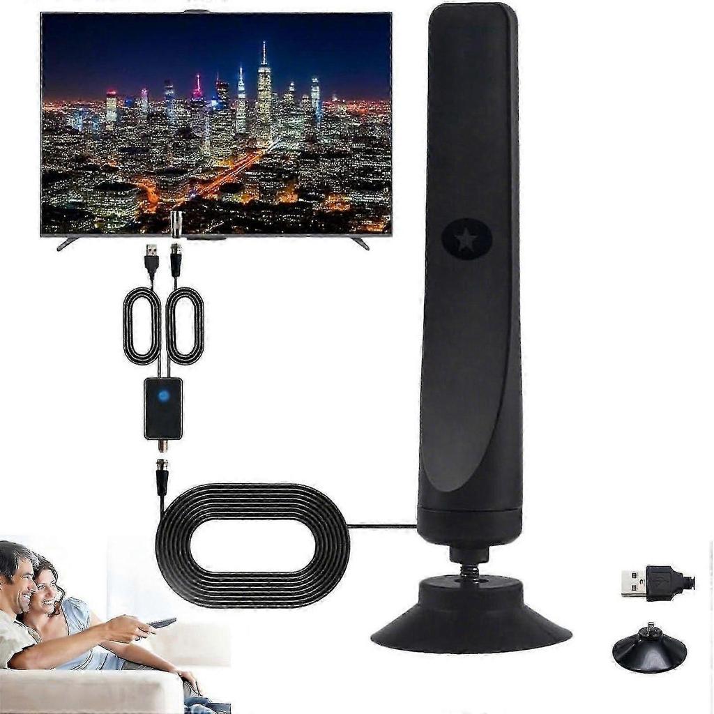 Wave Max Tv Beam Antenna with Hd 100 Channels 3m Cable 50 Mile Range for Indoor Outdoor Use Festberg Hitenna Tv Antenna