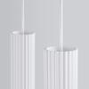 Carbon 2 white pendant lamp