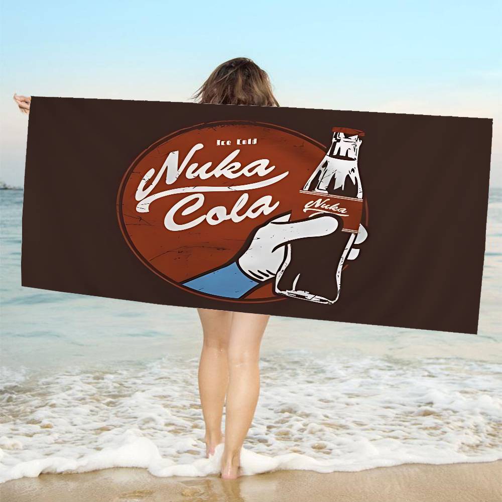 C-Cocas C-cola Vintage Logo Beach Towel Colorful Bath Towels for Girl Microfiber Quick Custom Sand Free Beach Yoga Spa Gym Pool