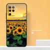 Sunflower  Floral Case For Oppo A74 A94 A54 A15 A17 A57 A6 A5 Pro A16 A76 A96 A40 A60 A80 A18 A38 A58 A78 A98