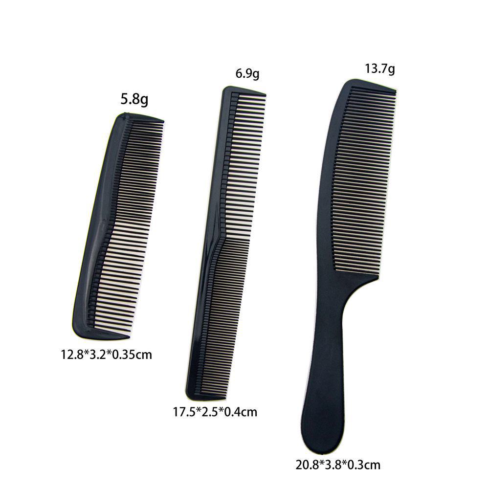 Dual-Sided Comb with Fine and Coarse Teeth for Straight Hair Styling - Portable Household Tool