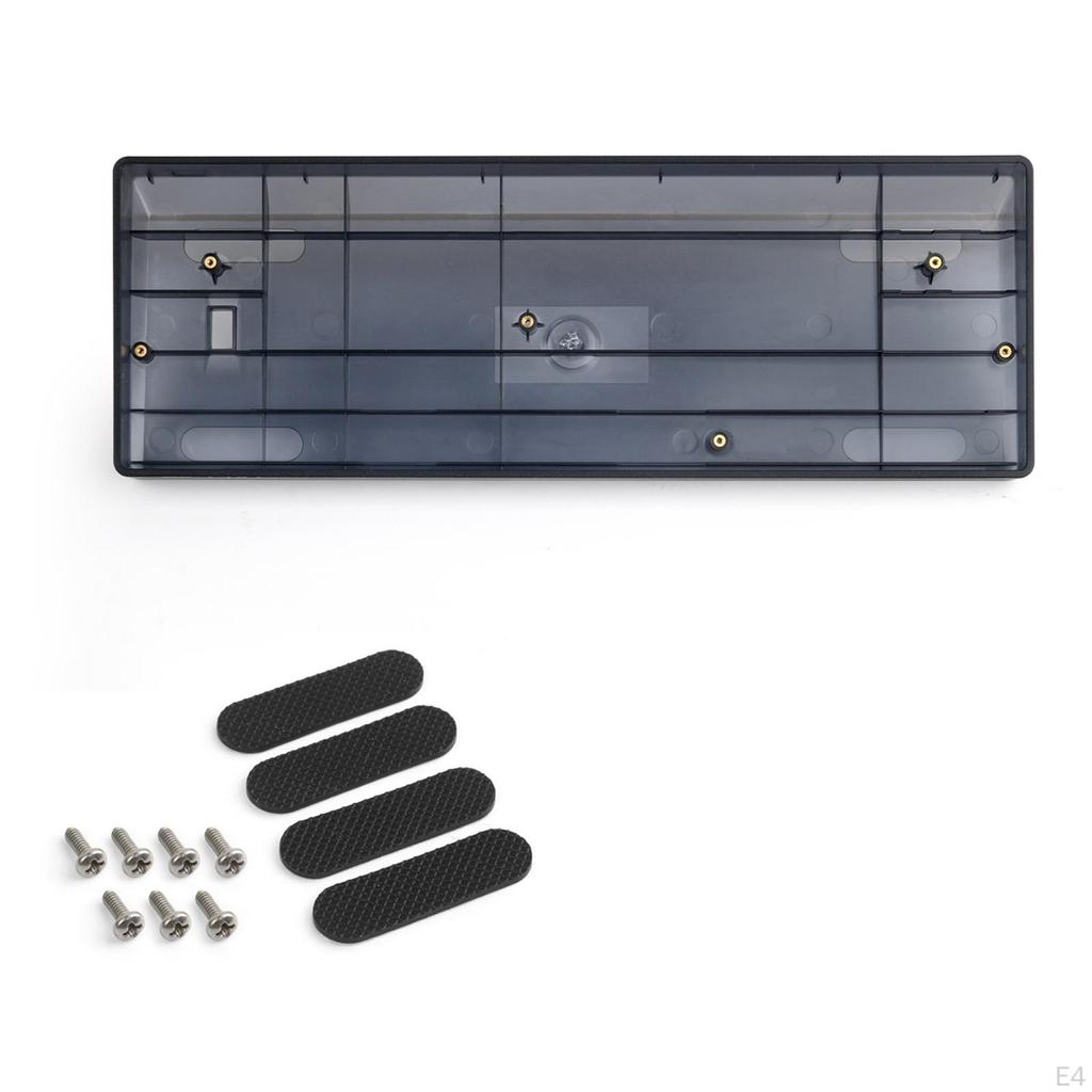 Compact Plastic Case for POKER 2 60% Mechanical Keyboard, Easy Assembly