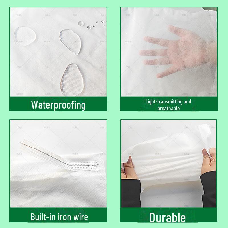 Non-Woven Outdoor Fruit Protection Bags for Grapes, Bitter Melon & Loofah - Anti-Fruit Fly