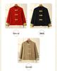 Women's Spring/Autumn Frog Button Short Jacket - Chinese National Style Cardigan