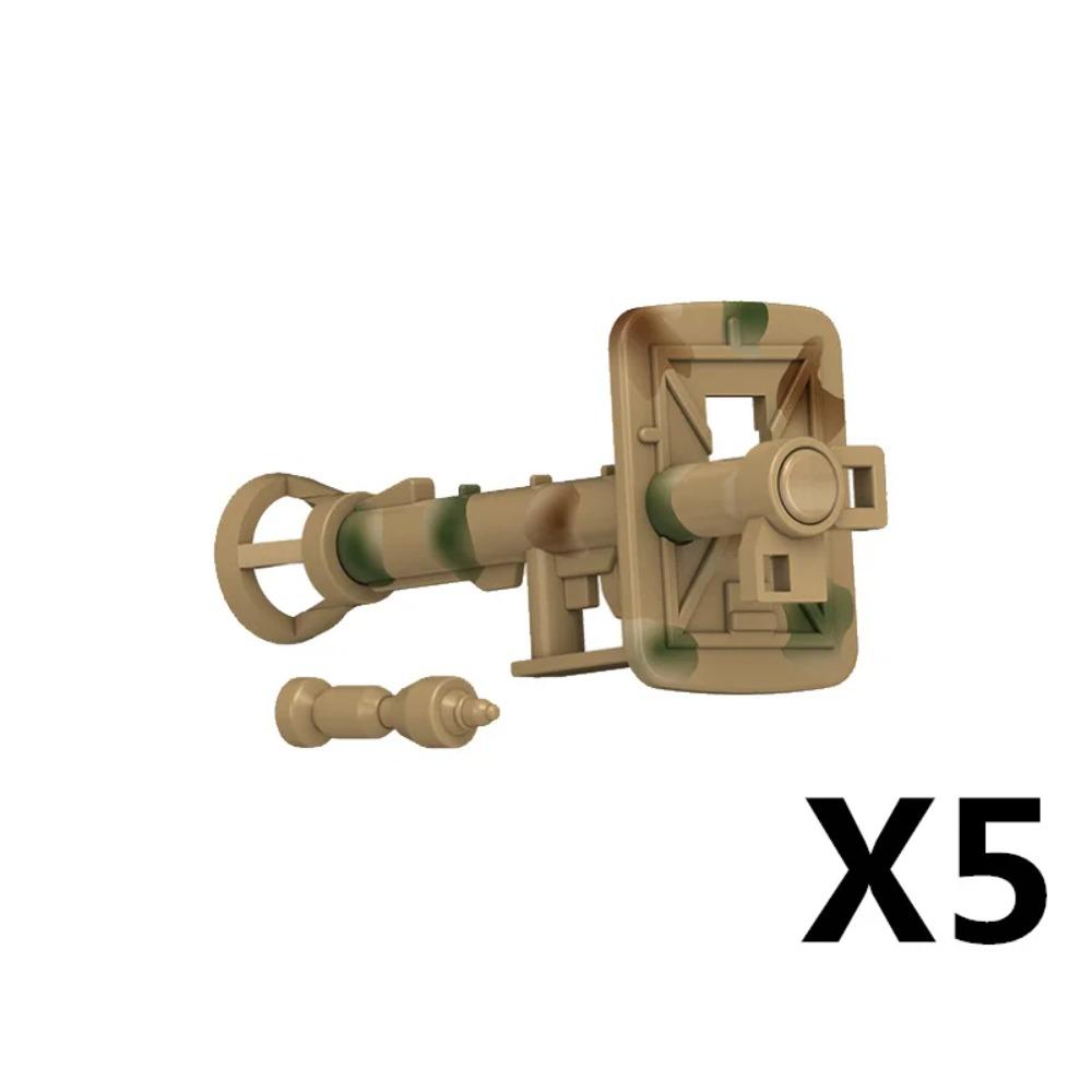 WW2 Military MOC Building Block Soldier Printed Weapon Case Rack Drone Bomb Disposal Mortar Gatling Maxine Gun DIY Toy Gift K046