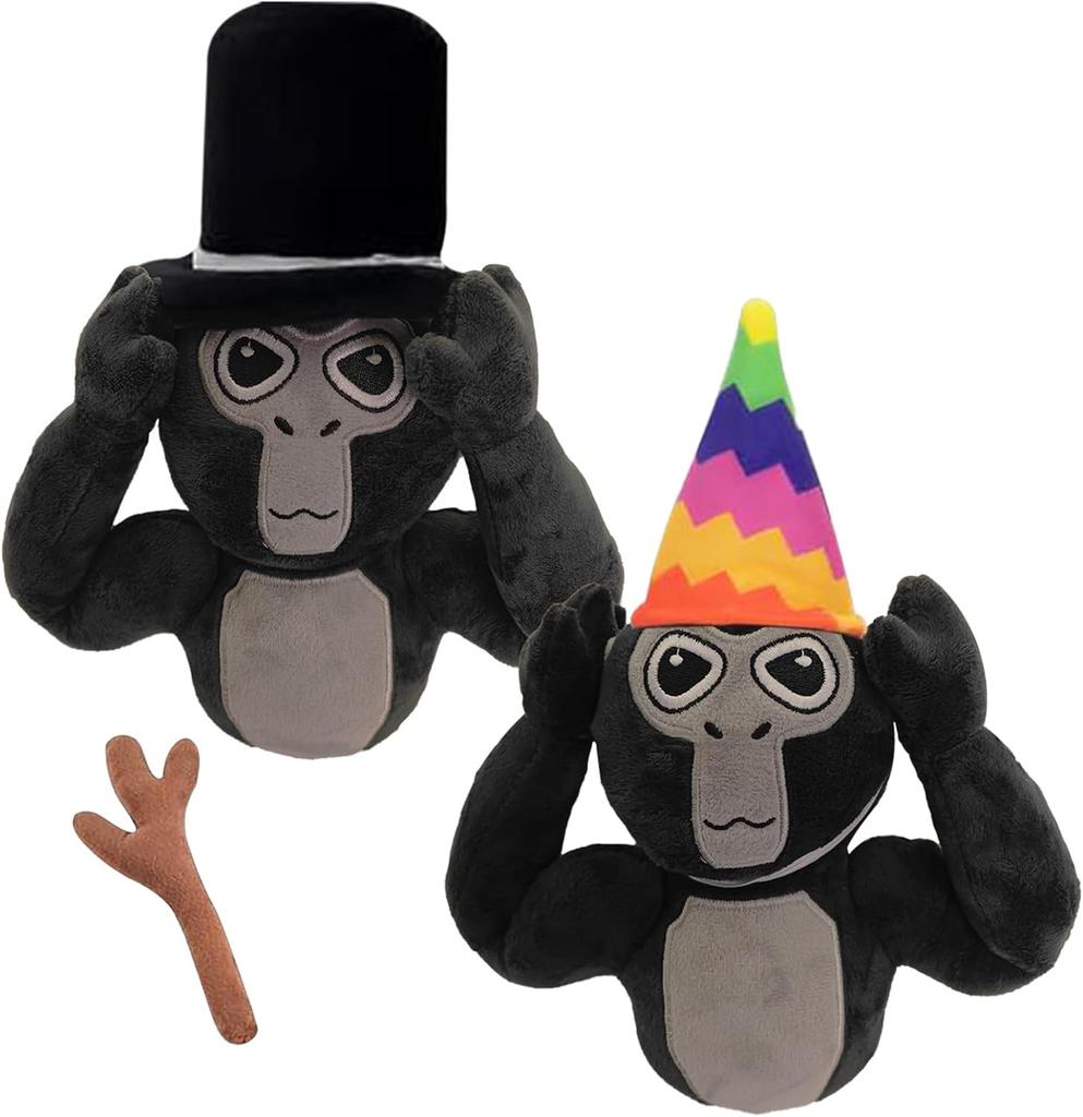 Hateemo Gorilla Tag Plüschtier Gorilla Tags Stofftier Plüschtier Für Spieleliebhaber Und Kinder Freunde Geburtstag Für Spielefans