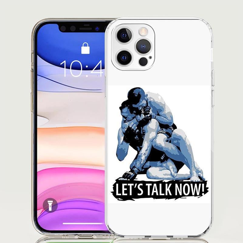 

Khabib Nurmagomedov Phone Case for Apple iPhone 17 Air 16 15 Plus 14 + 13 Mini 12 11 Pro Max 7 8 SE 16Max Soft Shell Cover Coque iPhone 14 Plus