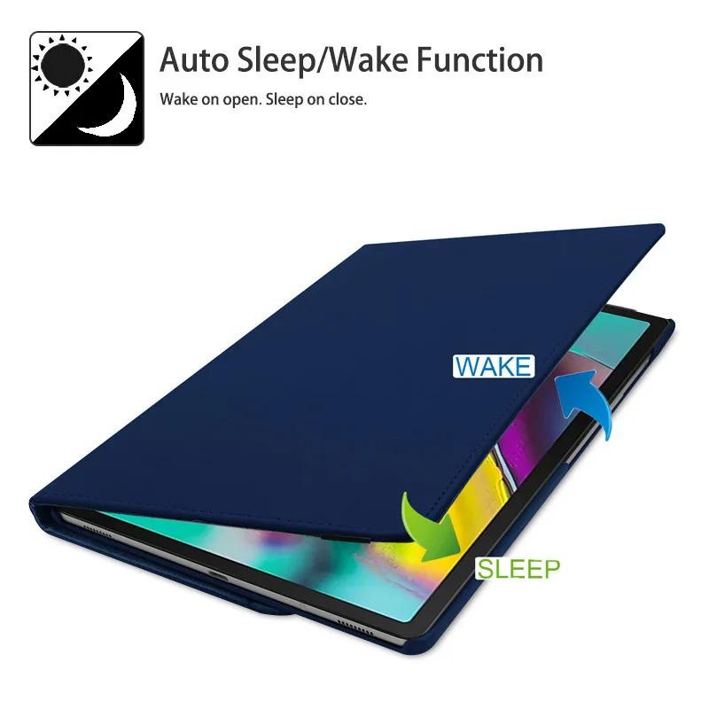 360° drehbare Hülle für Huawei MatePad 10,4" 2020 2022 BAH3-W09/AL00/W59 Tablet-Ständer-Abdeckung BAH4-AL10/W09 Funda Capa PU-Leder