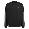 Sweatshirts Men's Black Crew Neck Moderate Regular HC9960