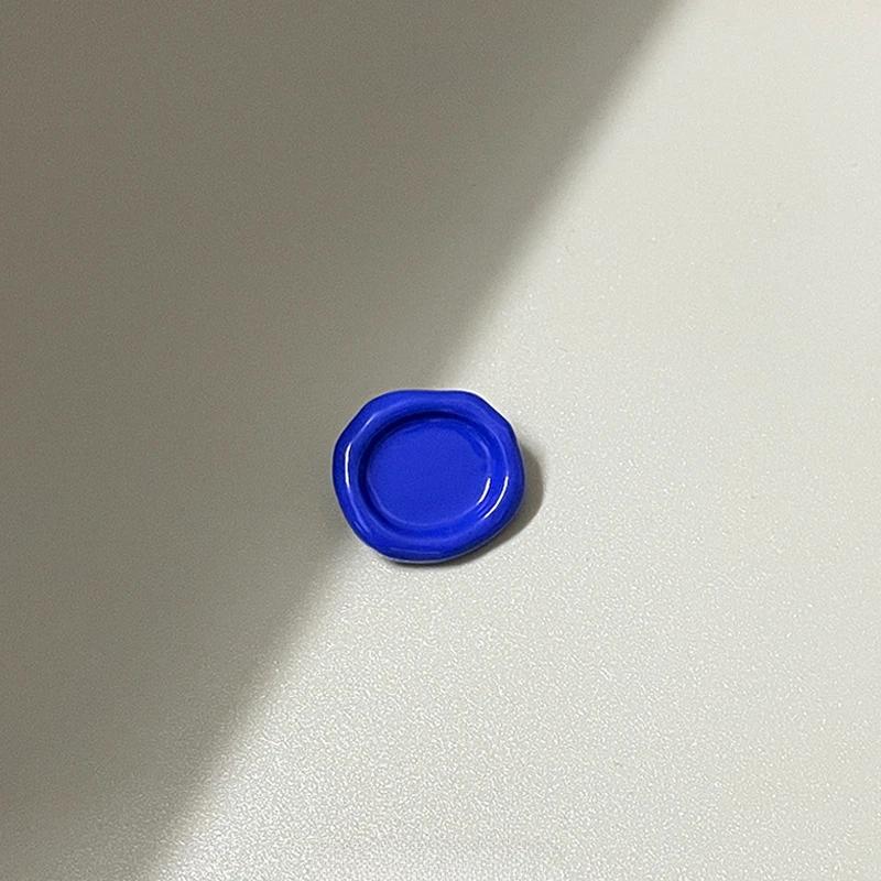 

10 шт. пуговиц неправильной формы 20 мм вогнутые металлические пуговицы для самостоятельного шитья одежды 20mm синий