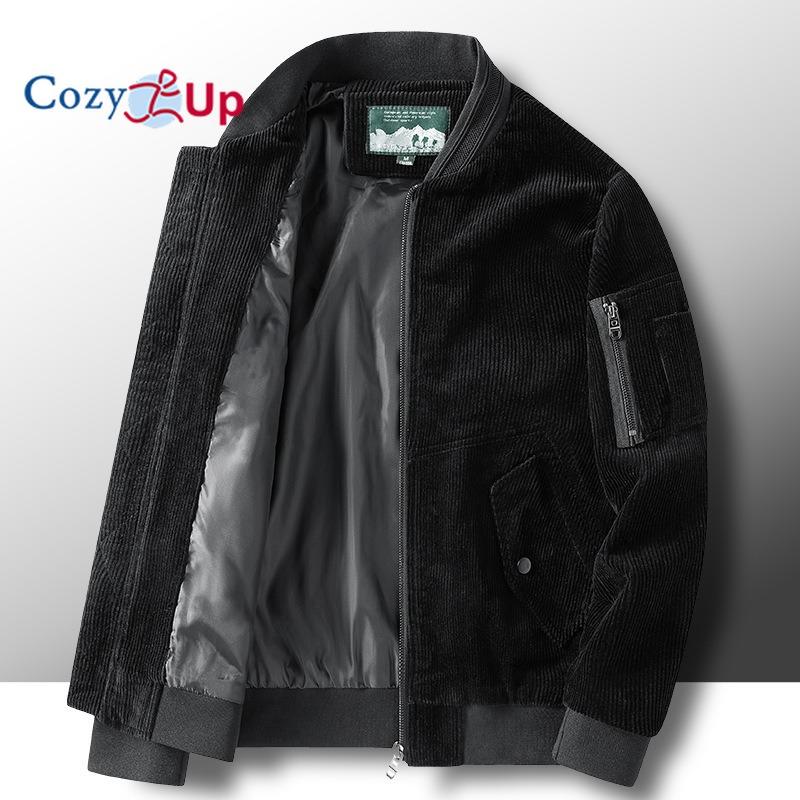 Cozy Up Men's Corduroy Jacket Pure Cotton Jacket