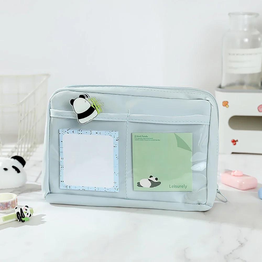 Pencil Case Large Capacity Pencil Pouch 12 Layer Handheld Pen Bag Holder Case Portable Gift for Office Student School Supplies