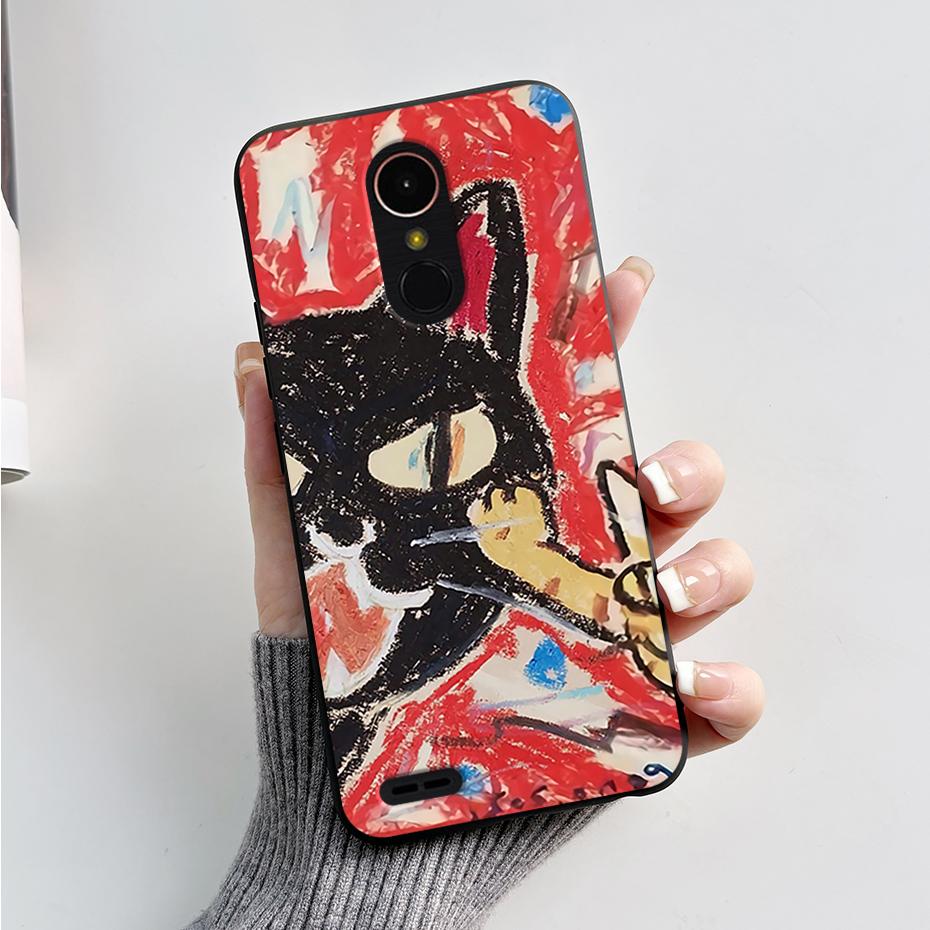 Case For LG K10 2017 X400 M250N /K20 Plus 5.3" Stylish Pattern Silicone Soft Phone Back Cover For LG K10 2017 Cases Bumper Coque
