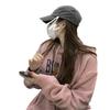 Padded Hooded Sweater Female Autumn and Winter Loose Ladies Student Tops Fashion Retro Versatile Sweatshirt