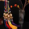 Gourd Shaped Glass Bottle Gourd Pendant Gold Foil Bottom Car Interior Accessories  Car Accessories
