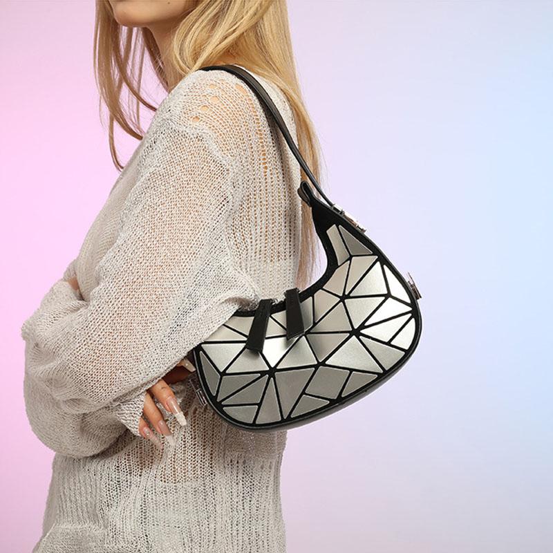 Matte black crossbody bag for women geometric bags women's messenger bags shoulder bags new designer bags