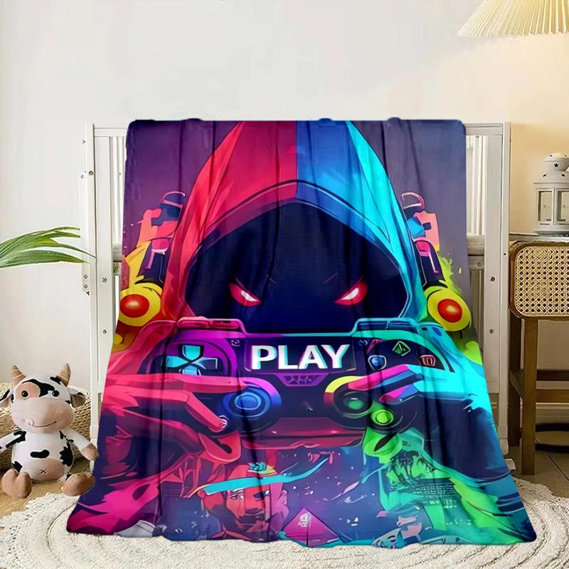 Cyberpunk Gaming Hero Blanket Flannel Blanket Throw Blanket Sofa Cover Blanket Soft Premium Blanket Picnic Blanket Tv Blanket Gifts