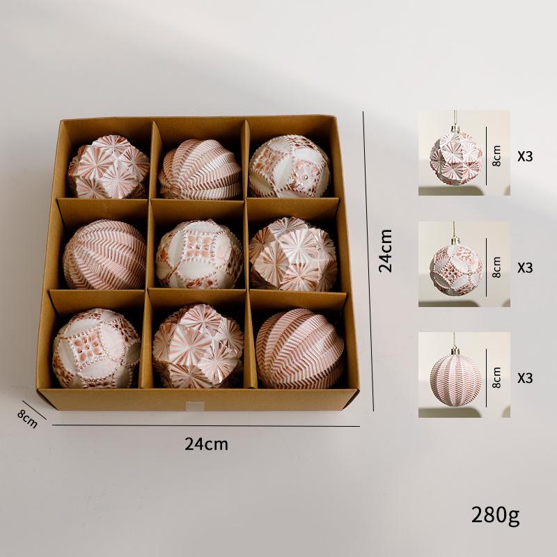 Популярные рождественские шары-украшения: Креативные праздничные украшения и подвески в подарок Christmas Ball