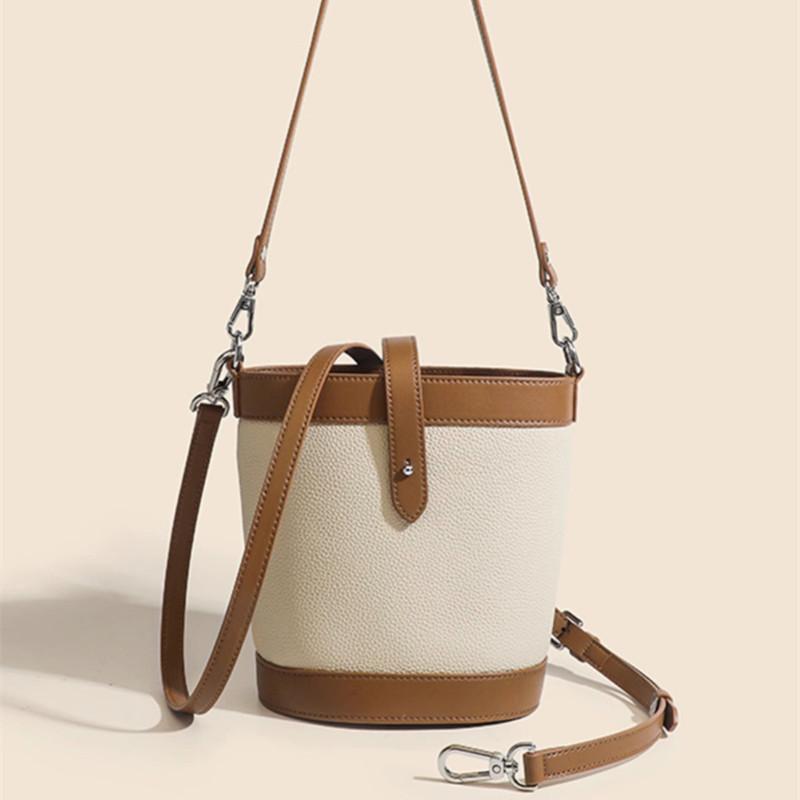 Bag Women's 2025 New Summer Niche Bucket Bag Versatile Shoulder Messenger Bag Premium Commuter Handheld Women's Bag
