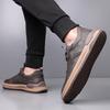Fashion High Quality Fashionable Casual Shoes Branded Mens Leather Board Shoes Anti Slip Breathable Comfortable Man Lace-Up Sports Shoes
