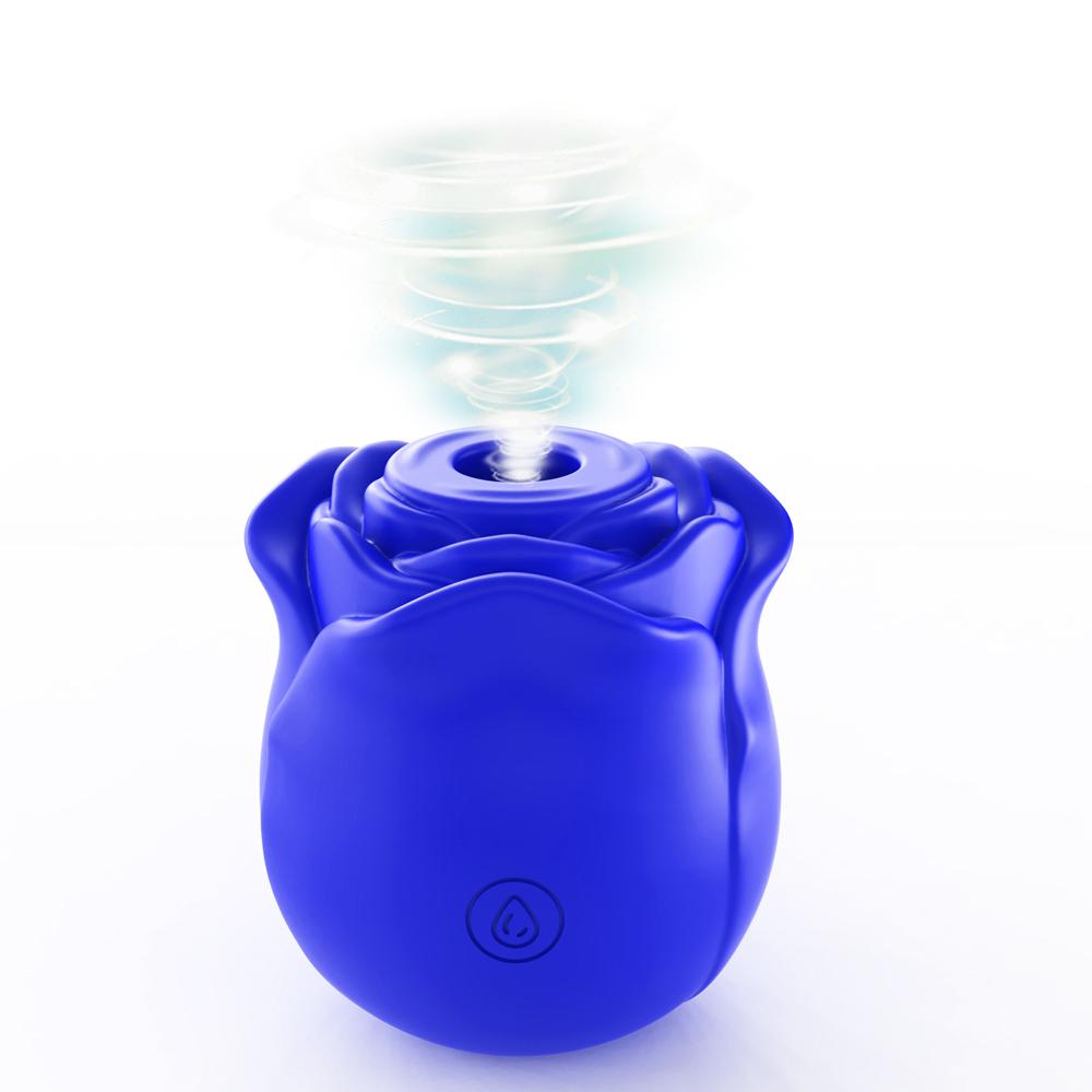 Rose Shape Vagina Sucking Vibrator Nipple Massager Clitoral Vacuum Stimulator Vibrating Female Masturbator Sex Toys for Adults