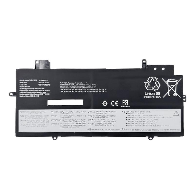 New LaptopBattery L20M4P71 For Lenovo ThinkPad X1 Carbon 9th Gen 10th Gen X1 Yoga 6th 7th Gen 2021 Series L20D4P71 L20L4P71
