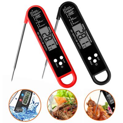 Lebensmittelthermometer, leicht ablesbares digitales Fleischthermometer, wasserdicht, faltbar, Kochthermometer für Zuhause, Küche, Sexkleidung für Erwachsene