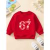 European sizes A Stylish Crewneck Sweatshirt for Kids, Made from Casual with Long Sleeves And a Slightly Stretchy Material