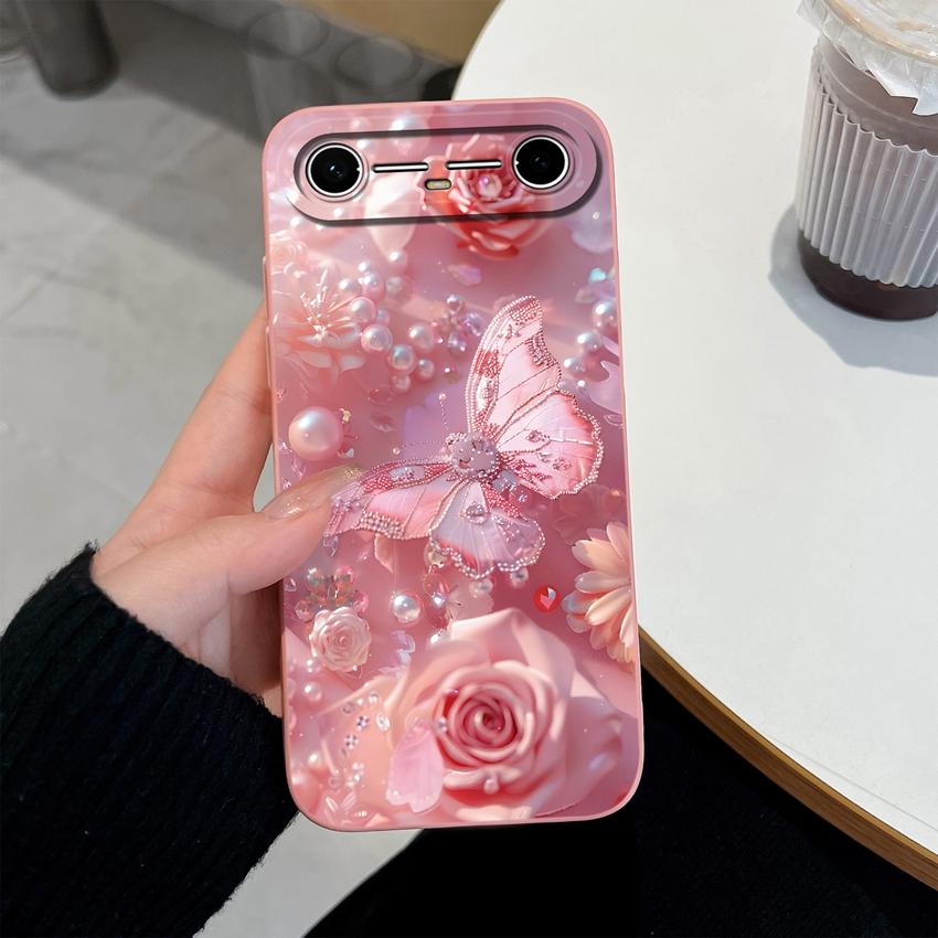 Voor Tecno Pova Slim / Spark Slim Telefoonhoes Olieverf Hart Liefde Mat Siliconen Hoesje Voor Tecno SparkSlim / PovaSlim Behuizing