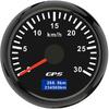 30km/h 60km/h 120km/h 200km/h Speed Gauge with GPS Antenna 52mm Gps Speedometer 7 color Backlight for 12V Car Boat