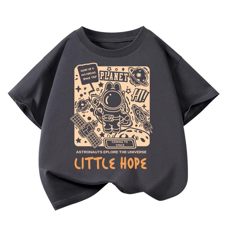 Summer Boys Car Cartoon Tees Fashion Tops Childrens Short Sleeve Clothes Printed Pattern T-shirts Child Loose Casual Tshirt