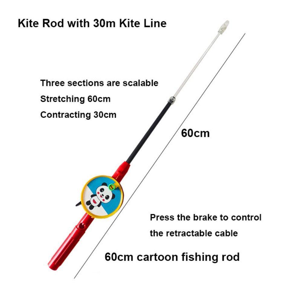 DIY Toy Large Eagle Kites with 30 Meter Kite Line Flying Bird Kites Garden Outdoor Sports