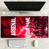 Arsenal F.c. Customized Name Mouse Pad Keyboard Mat Desktop Mouse Pad Non-Slip Rubber Base Perfect Gift for Gamers And Professionals