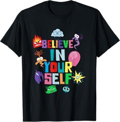 Inside Out 2 Believe In Yourself Em Tshirt Size S 4xl Gift For Friends S
