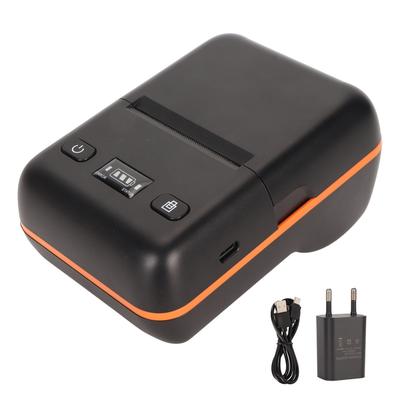 Imprimantă termică de 58 mm, conexiune BT4.2, 50 până la 80 mm, 203 DPI, tip C, activare automată a modemului de repaus și activare, etichetă de livrare