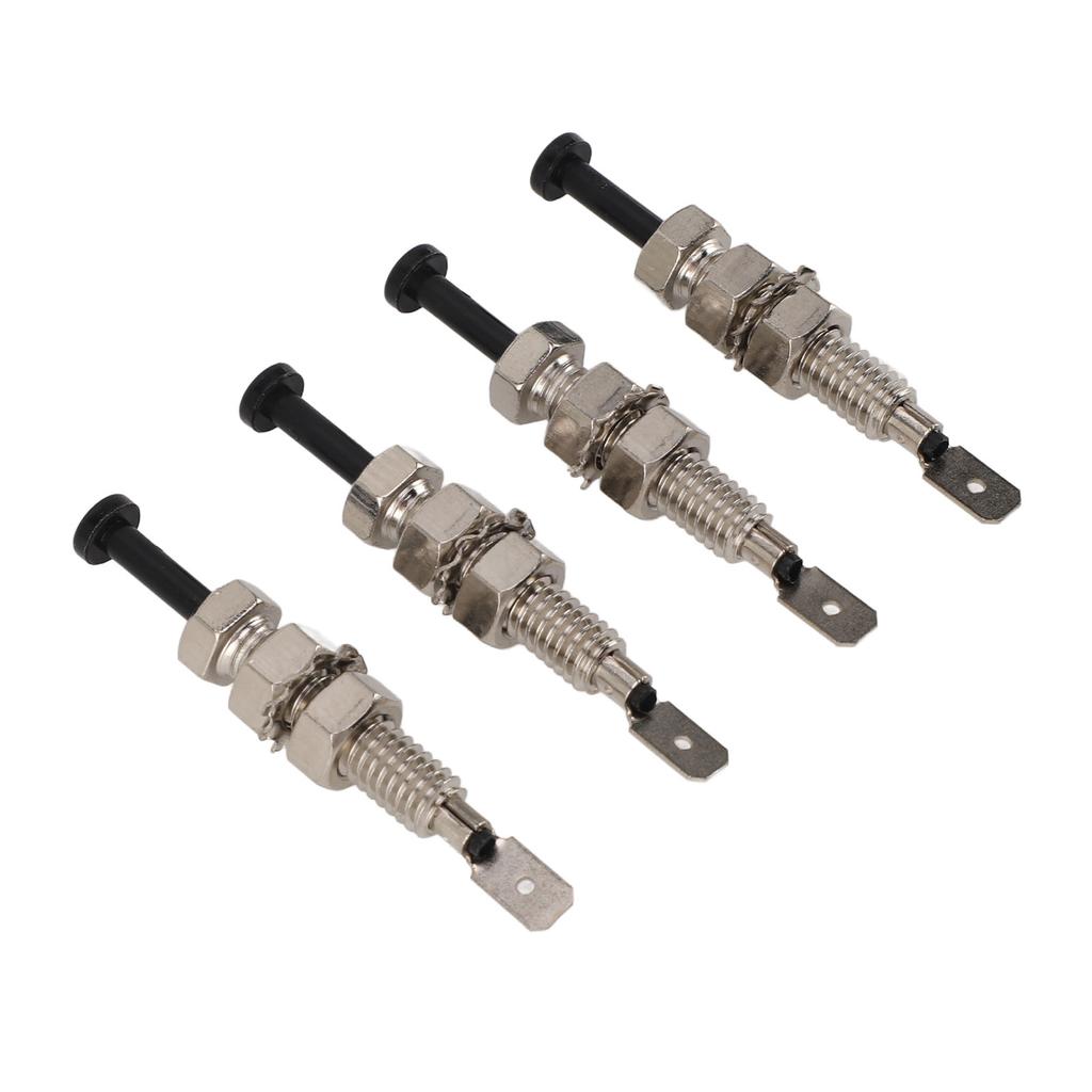 Adjustable Door Pin Switch 12V Universal Car Bonnet Alarm Light Hood Switch Security Screw for Ceiling Chassis Lights