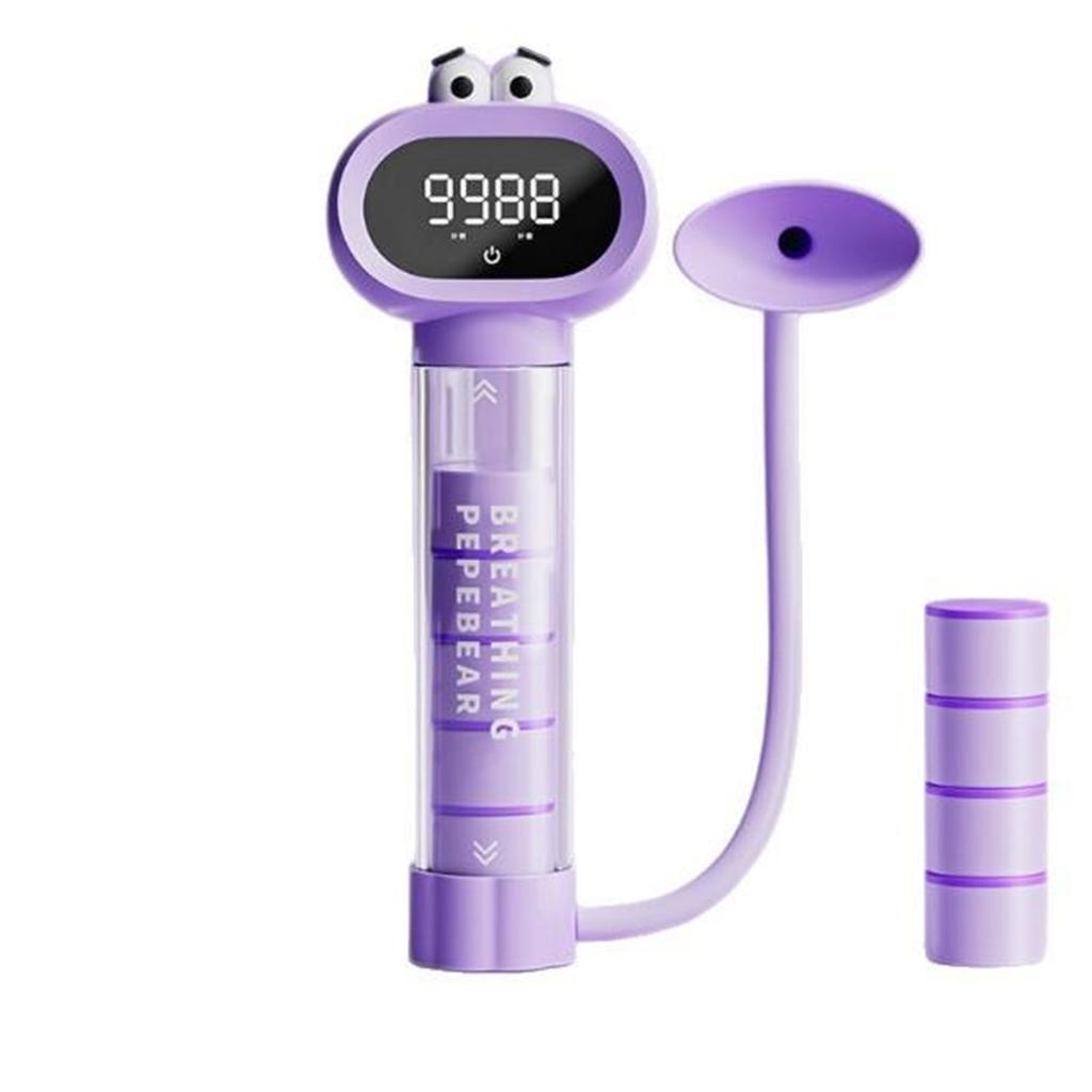 Digital Breathing Dumbbells Training Device, Abdominal Breathing Capacity,Slimming Belly, Breathing Resistance Training Dumbbell