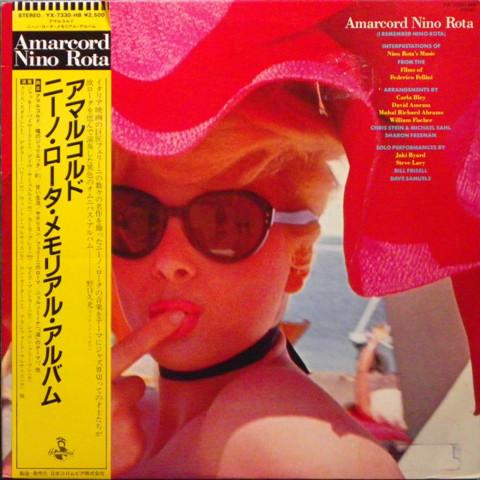 

LP Record VARIOUS Amarcord Nino Rota YX7330HB HANNIBAL 1984 Japan Obi Jazz Used