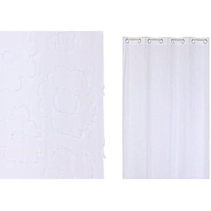 Rideau - ESPRIT - Blanc - 140 X 260 Cm - Multicolore - Intérieur
