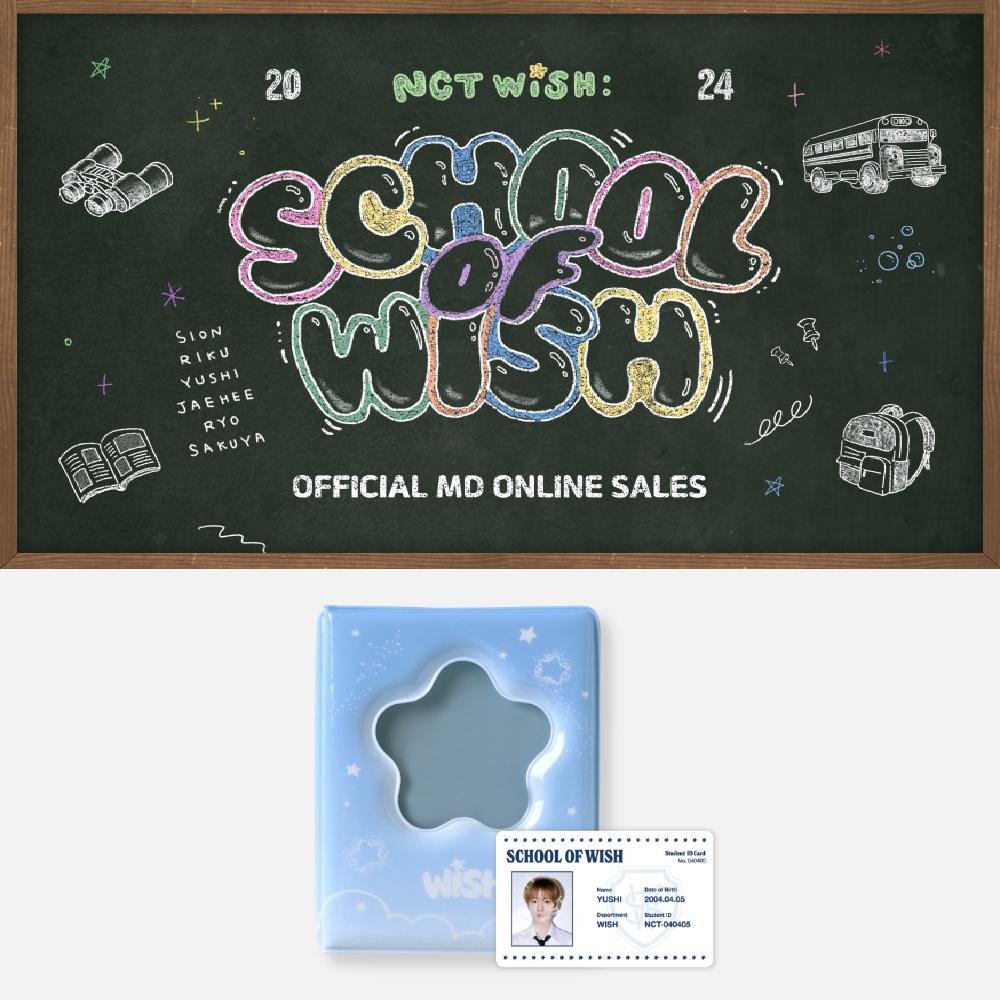 

Предзаказ NCT WISH Fan Meeting 2024 SCHOOL of WISH Photo Card Collect Book Set