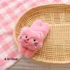 Cartoon Plush Cat Brooch - Funny Expression Kitten Accessories for Bags, Shoes & Hats