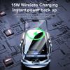 15W Wireless Charging Car Air Vent Phone Mount Car Wireless Phone Holder for iPhone 15 14 13 12 Xiaomi Samsung