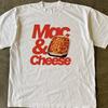 Men'S Tee Mac Cheese Design Everyday Apparel Graphic Short Sleeve Men's T-shirts for Summer Unisex All-Season