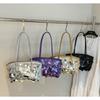 New Shiny Sequins Tote Bag Glitter Large Capacity Shoulder Bag Underarm Bag Women