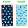 Half Set of 6 in Gauze Handkerchiefs with Cute Japanese Patterns and Fuji Design [cluster] Kids' Handkerchiefs, [Made Japan] Mt.